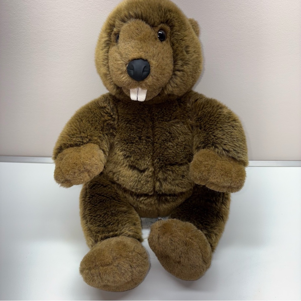 RARE Canadian Exclusive Build A Bear Stuffed Beaver 15”